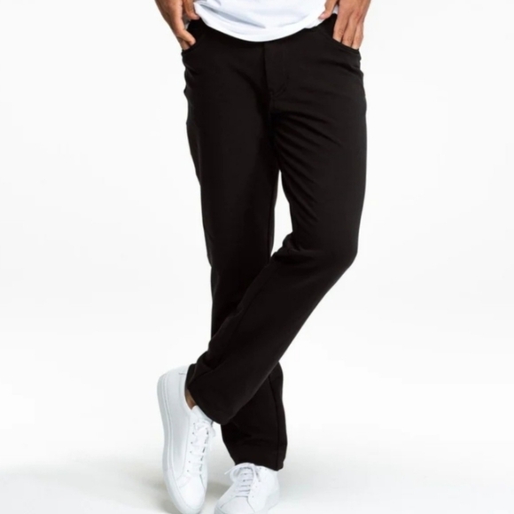 Swet Tailor Black All-In Pants Men's 34x32 - Picture 1 of 11